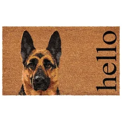 Kirklands Home German Shepherd Hello Doormat