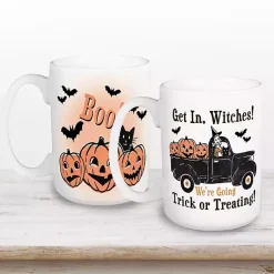 Halloween>Kirklands Home Get in Witches Halloween Mugs, Set of 2