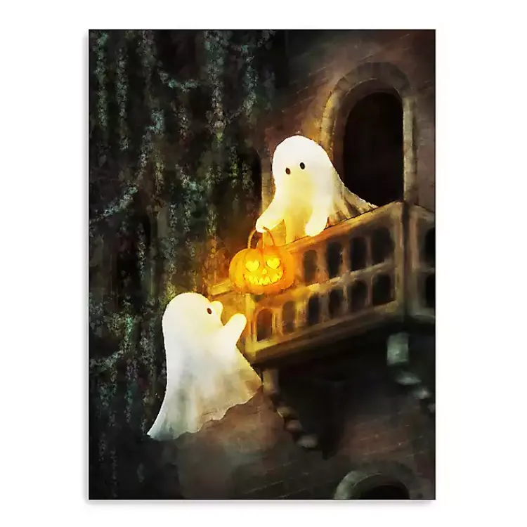 Halloween>Kirklands Home Ghostly Sweethearts Canvas Art Print