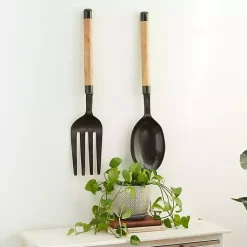 Kirklands Home Giant 2-pc. Spoon And Fork Wall Sculptures Discount