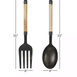 Kirklands Home Giant 2-pc. Spoon And Fork Wall Sculptures Discount