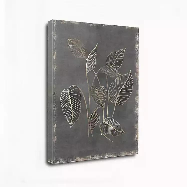 Kirklands Home Gilded Botanical III Canvas Art Print Sale