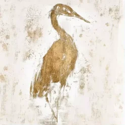 Kirklands Home Gilded Heron I Canvas Art Print Online