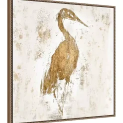 Kirklands Home Gilded Heron I Canvas Art Print Online