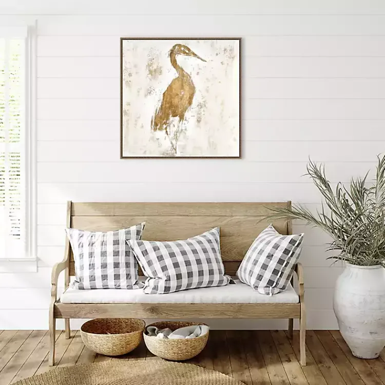 Kirklands Home Gilded Heron I Canvas Art Print Online