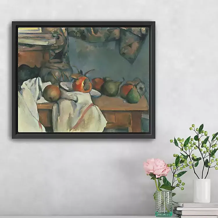 Kirklands Home Ginger Pot and Pomegranate Canvas Print, 22x18 in. Multi Hot