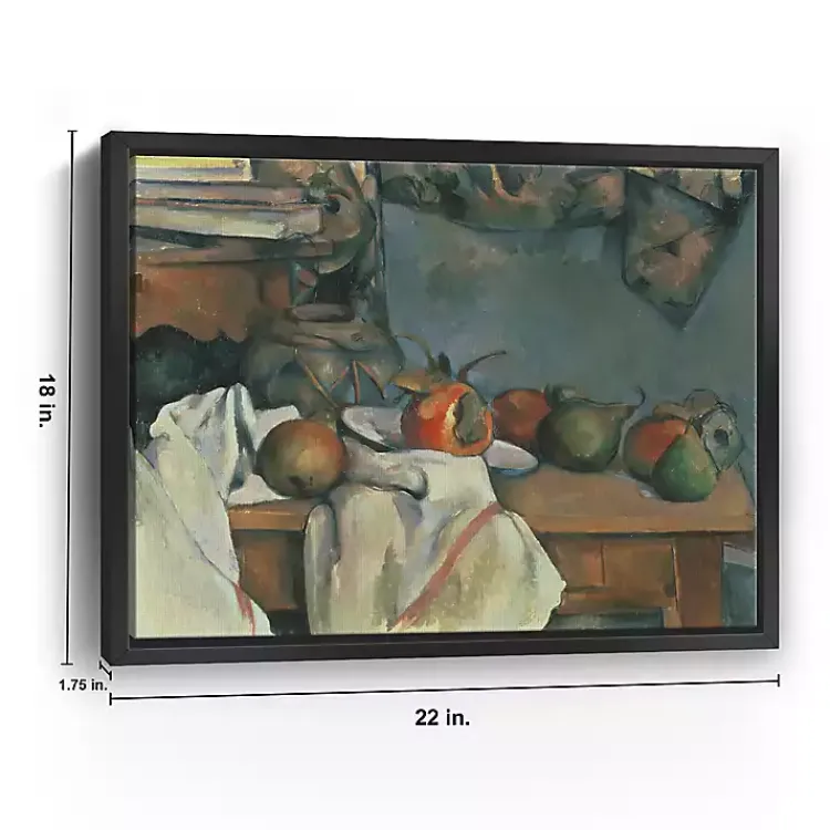 Kirklands Home Ginger Pot and Pomegranate Canvas Print, 22x18 in. Multi Hot