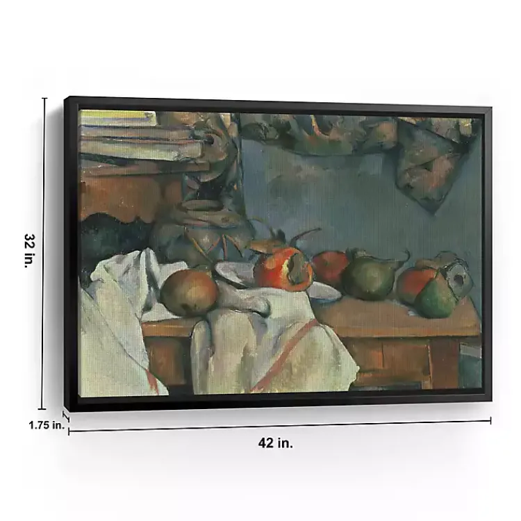 Kirklands Home Ginger Pot and Pomegranate Canvas Print, 42x32 in. Multi Online
