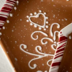 Christmas Dining & Entertaining>Kirklands Home Gingerbread House Serving Trays, Set of 2 Brown