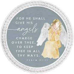 Kirklands Home Give His Angels Round Wall Plaque Online
