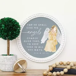 Kirklands Home Give His Angels Round Wall Plaque Online