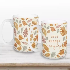 Fall>Kirklands Home Give Thanks Every Day Mugs, Set of 2