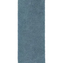 Kirklands Home Glacier Lofty Pile Chenille Bath Mat, 45 in. Blue Best