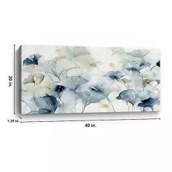 Kirklands Home Glorious Ginkgo Giclee Canvas Art Print, 40x20 in. Blue Sale