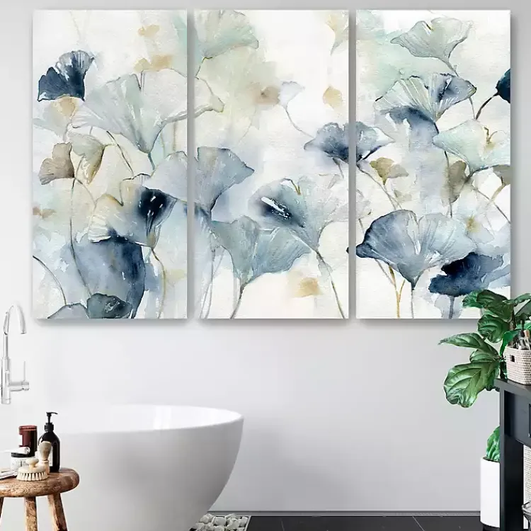 Kirklands Home Glorious Ginko Canvas Art Prints, Set of 3 Outlet