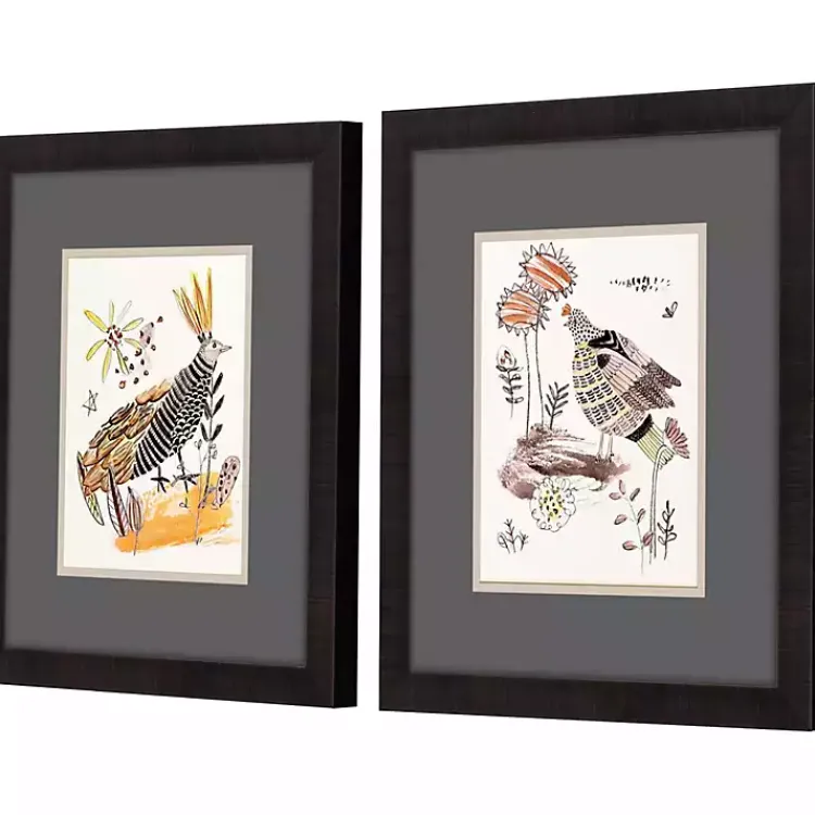 Kirklands Home Glowing Garden Framed Art Prints, Set of 2 Online