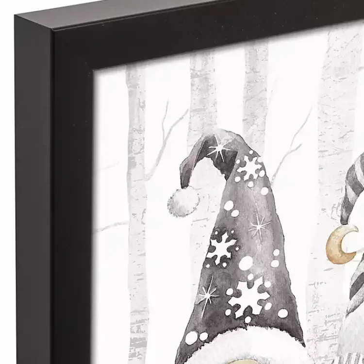Christmas Art & Wall Decor>Kirklands Home Gnome for the Holidays Framed Canvas Art Print
