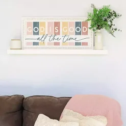 Kirklands Home God is Good All The Time Wall Plaque Discount