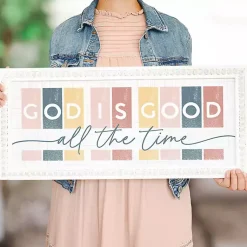 Kirklands Home God is Good All The Time Wall Plaque Discount