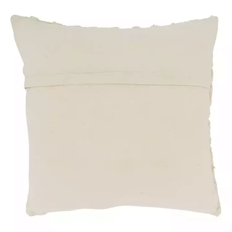 Pillows>Kirklands Home Gold & Cream Tufted Tassels Throw Pillow