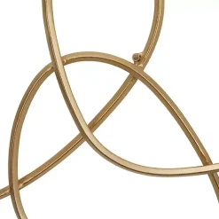 Kirklands Home Abstract Rings Metal Wall Plaque Gold