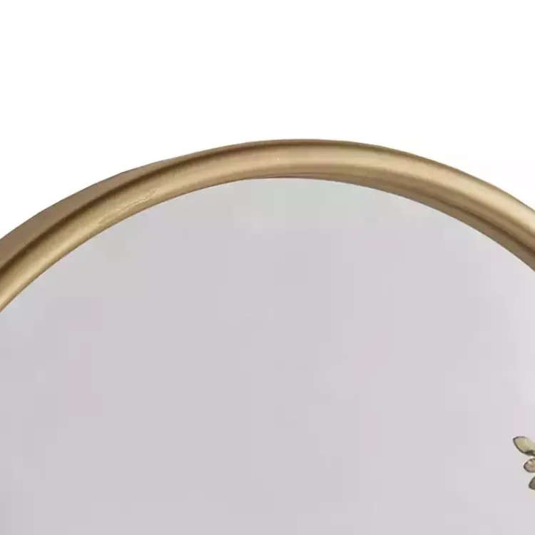 Kirklands Home Gold Adaline Floral Arched Wall Mirror Outlet