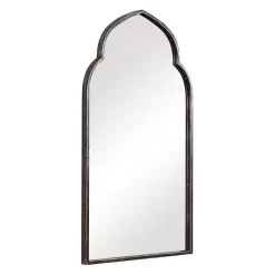 Kirklands Home Gold and Bronze Metal Arch Mirror Sale