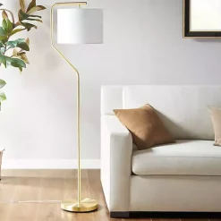 Kirklands Home Angular Modern Floor Lamp Gold Online