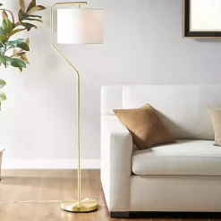 Kirklands Home Angular Modern Floor Lamp Gold Online