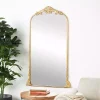 Kirklands Home Gold Arched Baroque Mirror Clearance