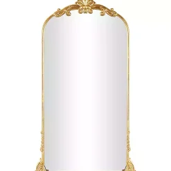 Kirklands Home Gold Arched Baroque Mirror Clearance