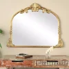 Kirklands Home Gold Arched Baroque Wall Mirror Clearance