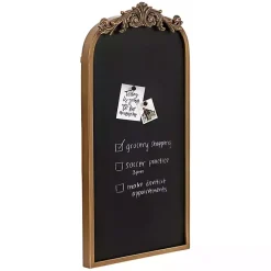 Memo & Chalkboards>Kirklands Home Arendahl Arched Chalkboard Gold