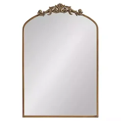 Kirklands Home Arendahl Arched Mirror, 24x36 in. Gold Outlet