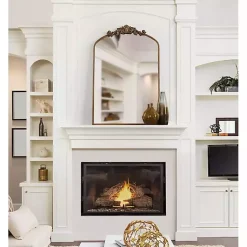 Kirklands Home Arendahl Arched Mirror, 24x36 in. Gold Outlet