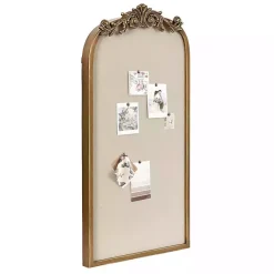 Memo & Chalkboards>Kirklands Home Gold Arendahl Arched Pinboard