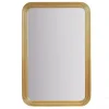 Kirklands Home Gold Aurelia Fluted Wall Mirror Best