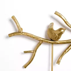 Collage Frames>Kirklands Home Gold Birds on Branch Collage Frame