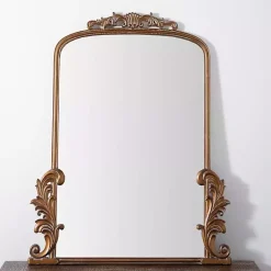 Kirklands Home Gold Bordeaux Ornate Scroll Mirror Discount