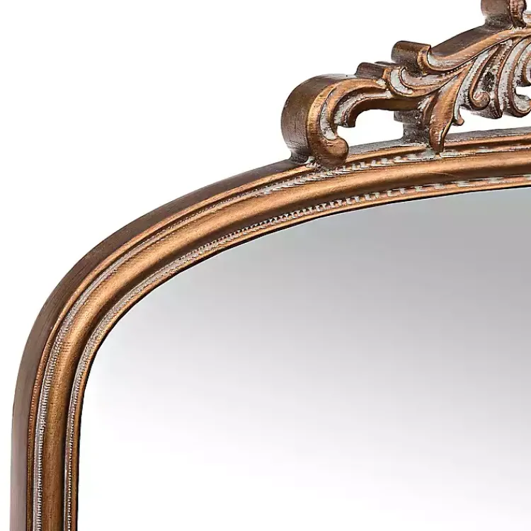Kirklands Home Gold Bordeaux Ornate Scroll Mirror Discount