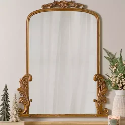 Kirklands Home Gold Bordeaux Ornate Scroll Mirror Discount