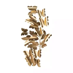 Kirklands Home Butterflies in Flight Wall Plaque Gold Outlet