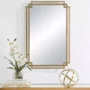 Kirklands Home Gold Double Frame Wall Mirror Clearance