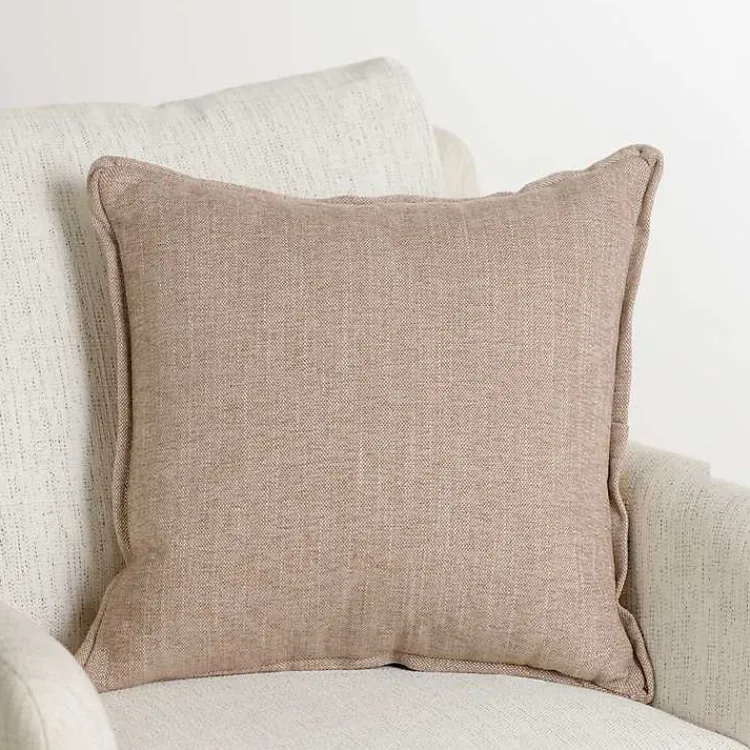 Pillows>Kirklands Home Faux Suede Pillow Gold