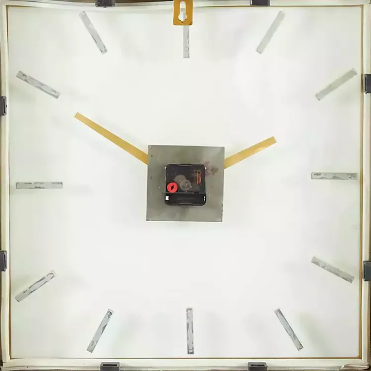 Kirklands Home Gold Frame & Clear Face Wall Clock Best