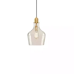 Kirklands Home Glass Avalon Pendant Light Gold Online