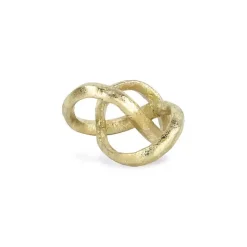 Statues & Figurines>Kirklands Home Infinite Abstract Knot Gold