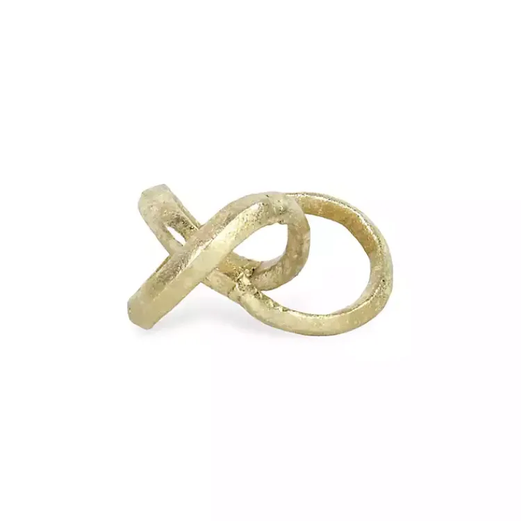 Statues & Figurines>Kirklands Home Infinite Abstract Knot Gold