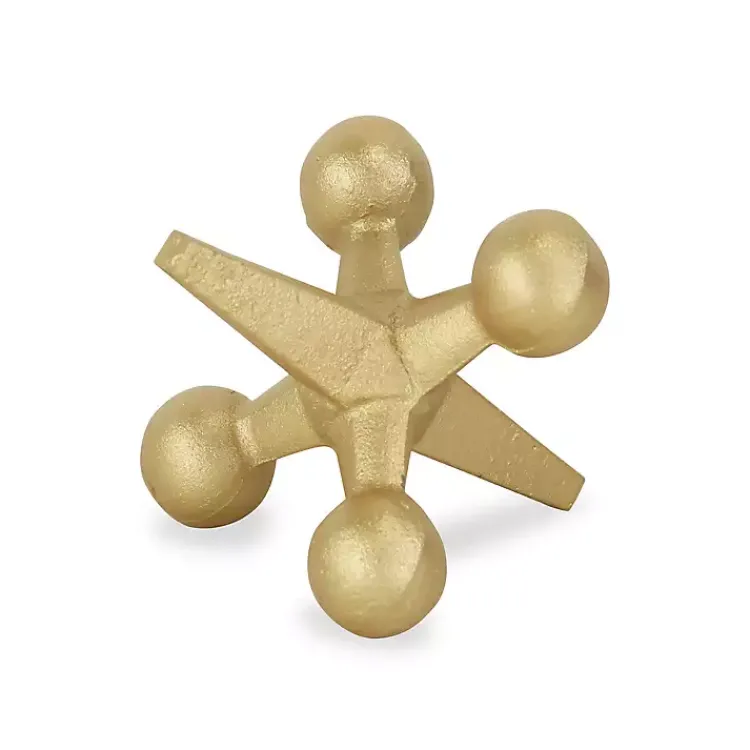 Statues & Figurines>Kirklands Home Iron Jack Sculpture, 4 in. Gold