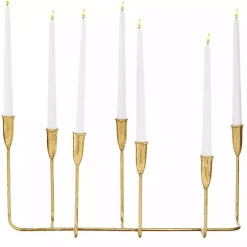 Candle Holders>Kirklands Home Iron Taper Candle Holder Gold